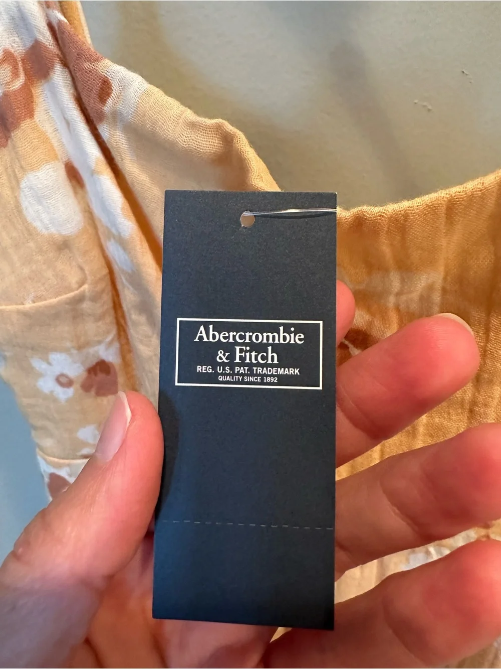 Abercrombie & Fitch Yellow Floral Maxi Dress